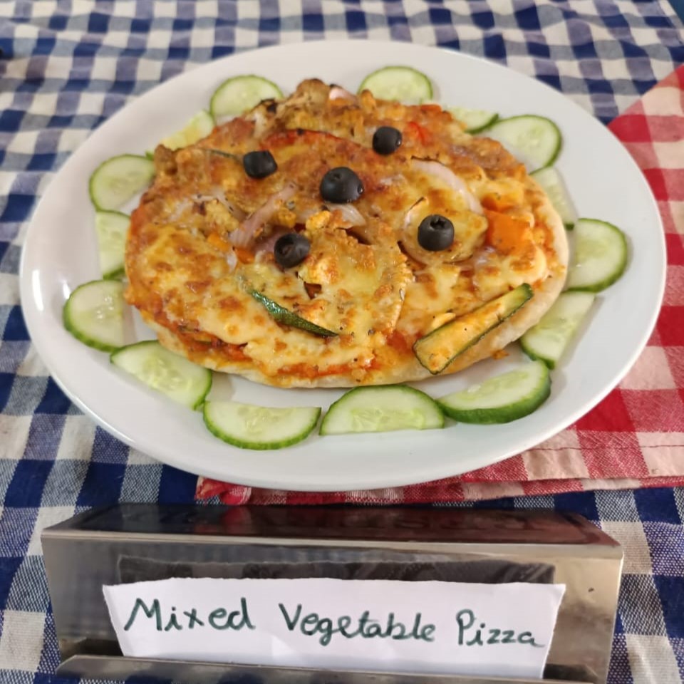 Mixed Vegetable Pizza